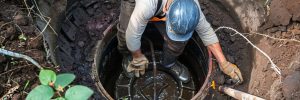 expert residential septic tank pumping and drain cleaning service by skilled technician